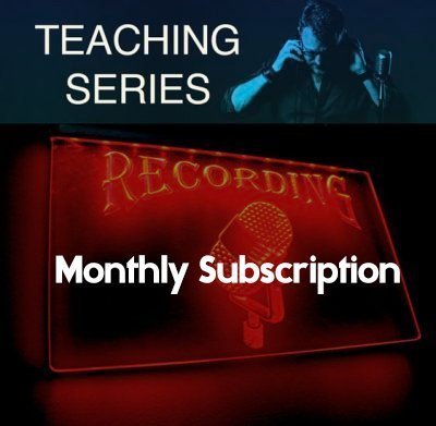 Voiceover Blumvox Teaching Series Monthly Subscription