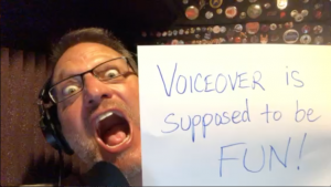 Voiceover is Supposed to be FUN - steve funny face