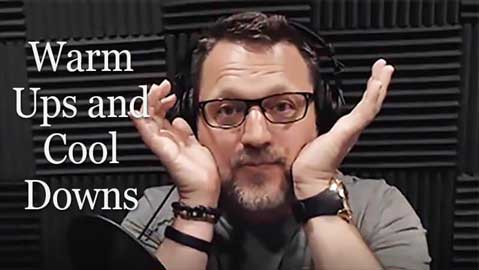 Steve Blum on Warmups and Cool Downs