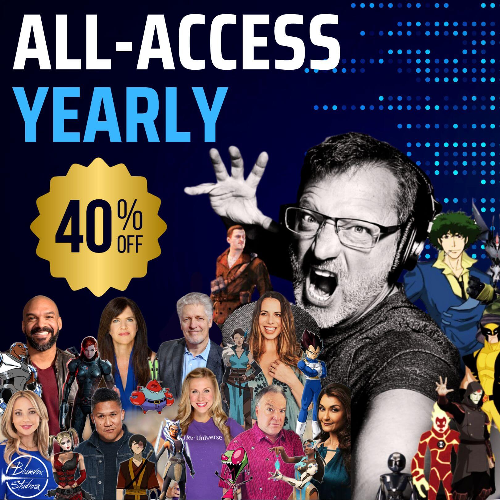 All-Access Yearly for 40% off
