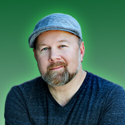 Photograph of voice actor Christopher Sabat