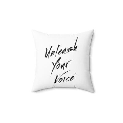 Square Accent Pillow - White